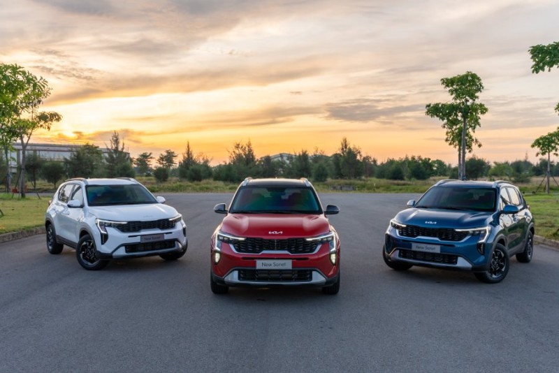 Kia Sonet 2024 ra mắt giá bán từ 539 triệu đồng