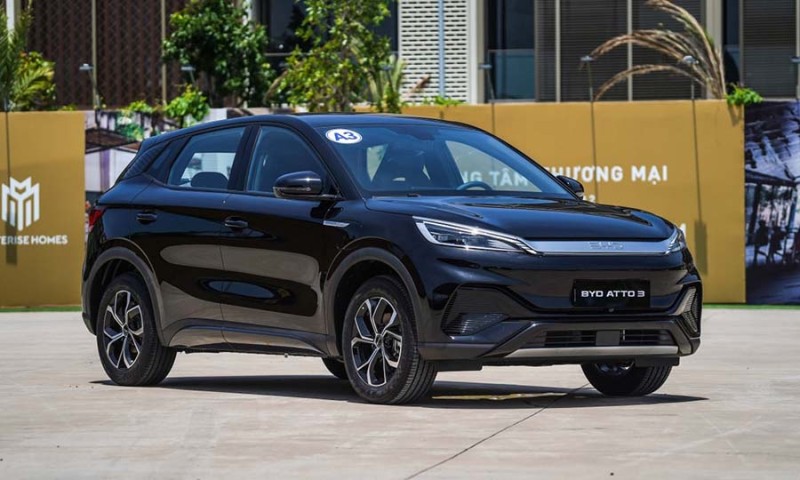 BYD Atto 3 - Xe Điện crossover  Cỡ B+ Chính Thức Có Mặt Tại...