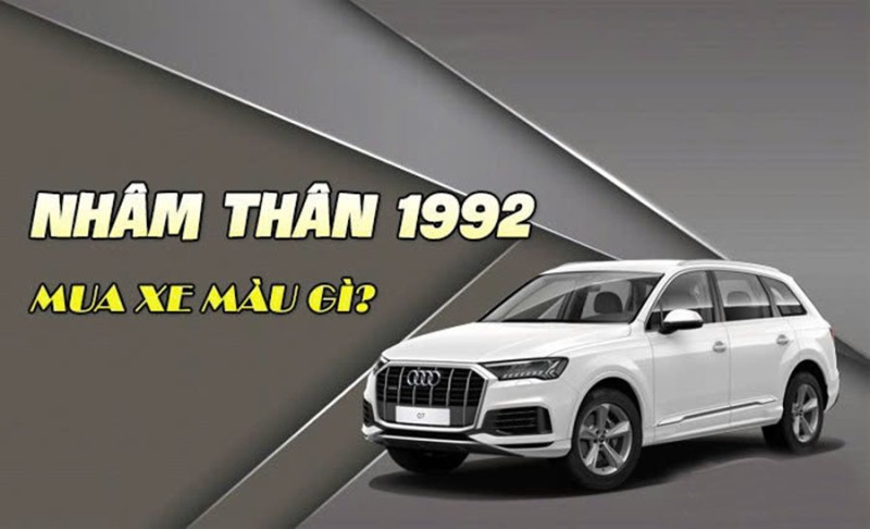 Tuổi Nhâm Thân 1992 Hợp Xe Màu Gì? Phong Thủy Chọn Xe