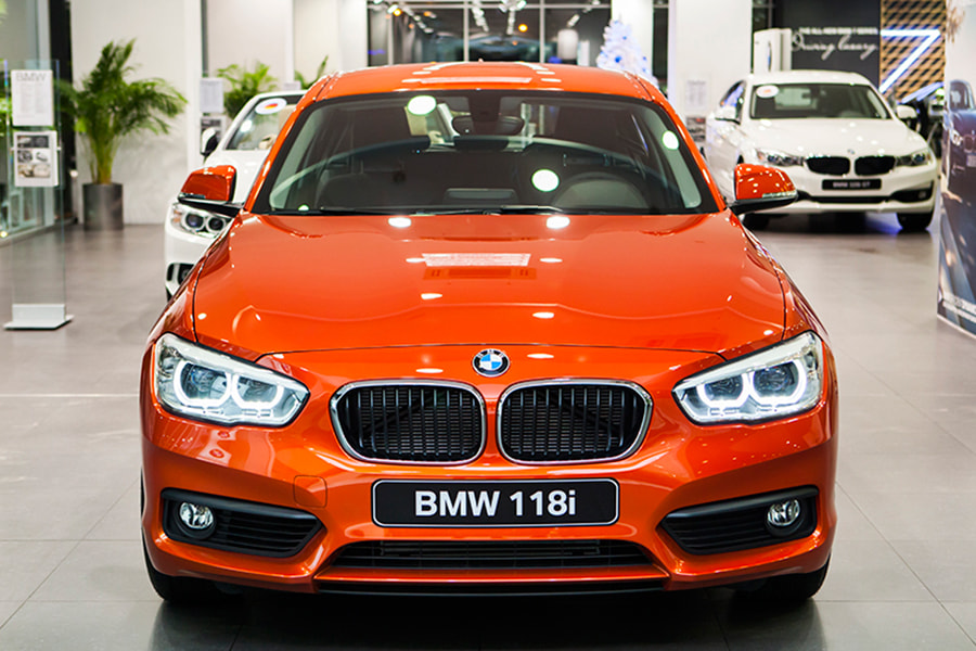 Thiết kế đầu xe bmw 118i