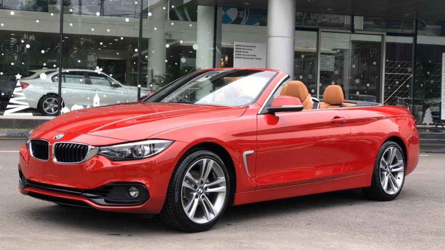 Thiết kế đầu xe bmw 420i convertible 